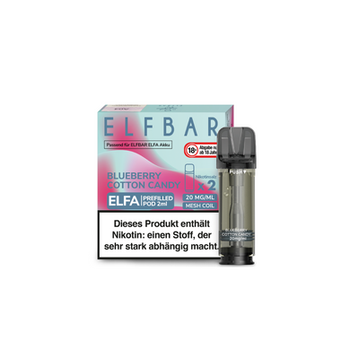 Elfbar ELFA Pods - Blueberry Cotton Candy - 2er Pack