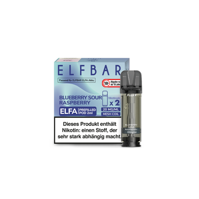 ELFA Pods - Blueberry Sour Raspberry - 2er Pack