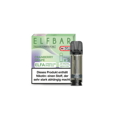 Elfbar ELFA Pods - Cranberry Grape - 2er Pack