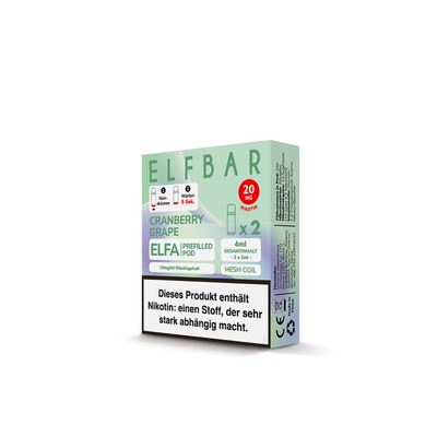 Elfbar ELFA Pods - Cranberry Grape