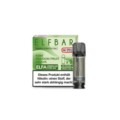ELFA Pods - Kiwi Passion Fruit Guava - 2er Pack