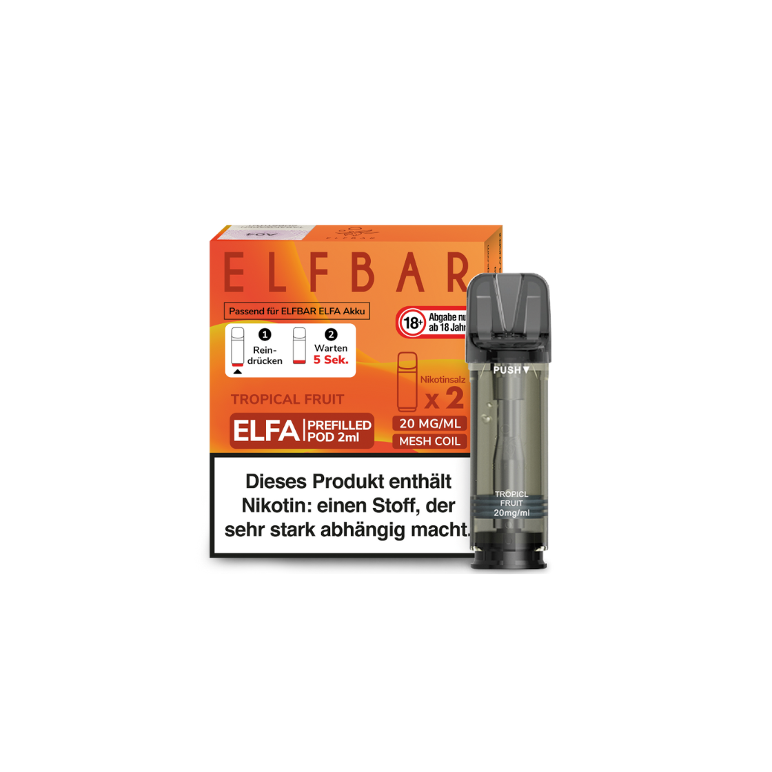 ELFA Pods - Tropical Fruit - 2er Pack