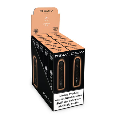 Peach Ice - 10er Box - DEAV Berlin